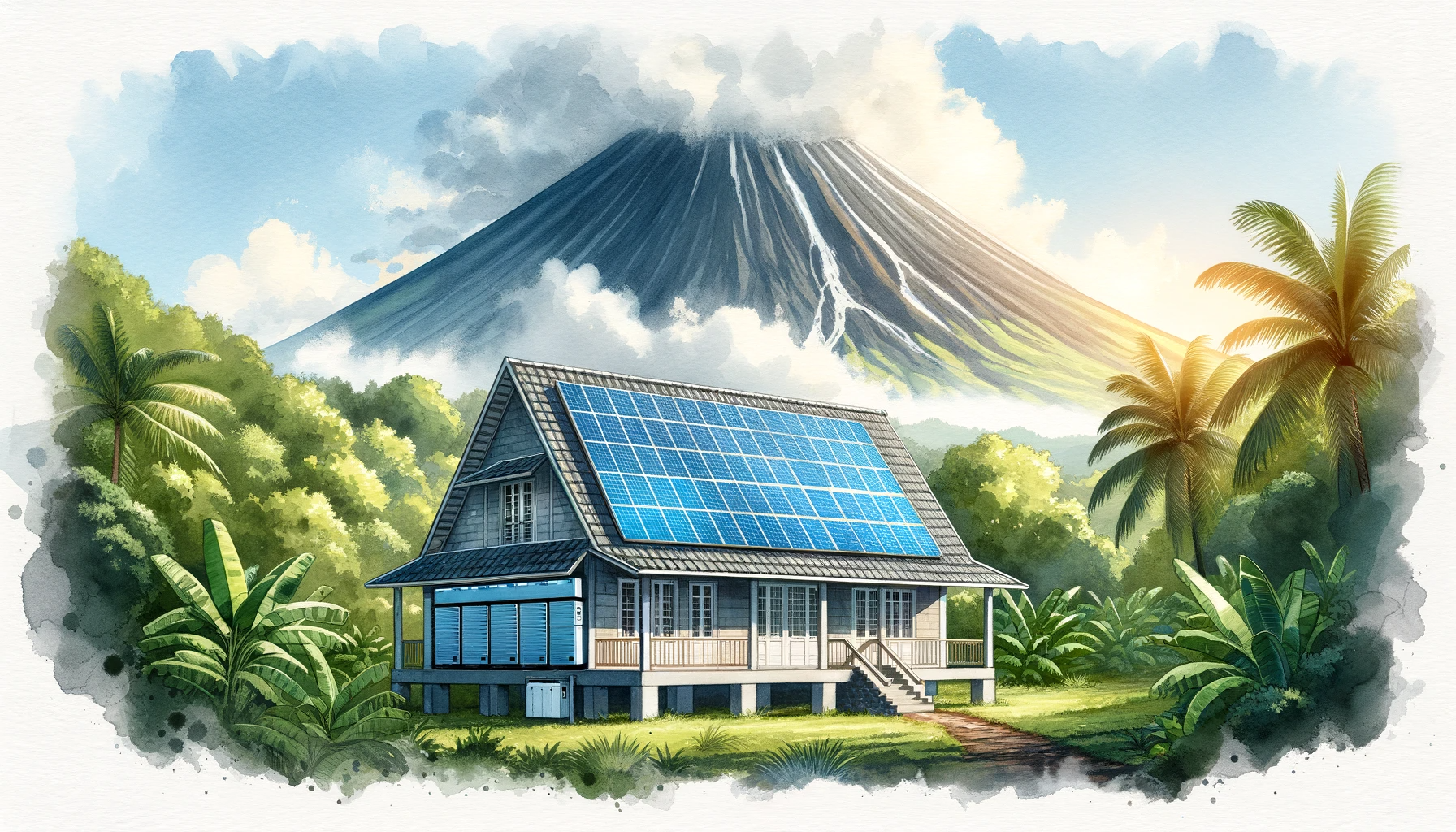 Home Solar Info Panel